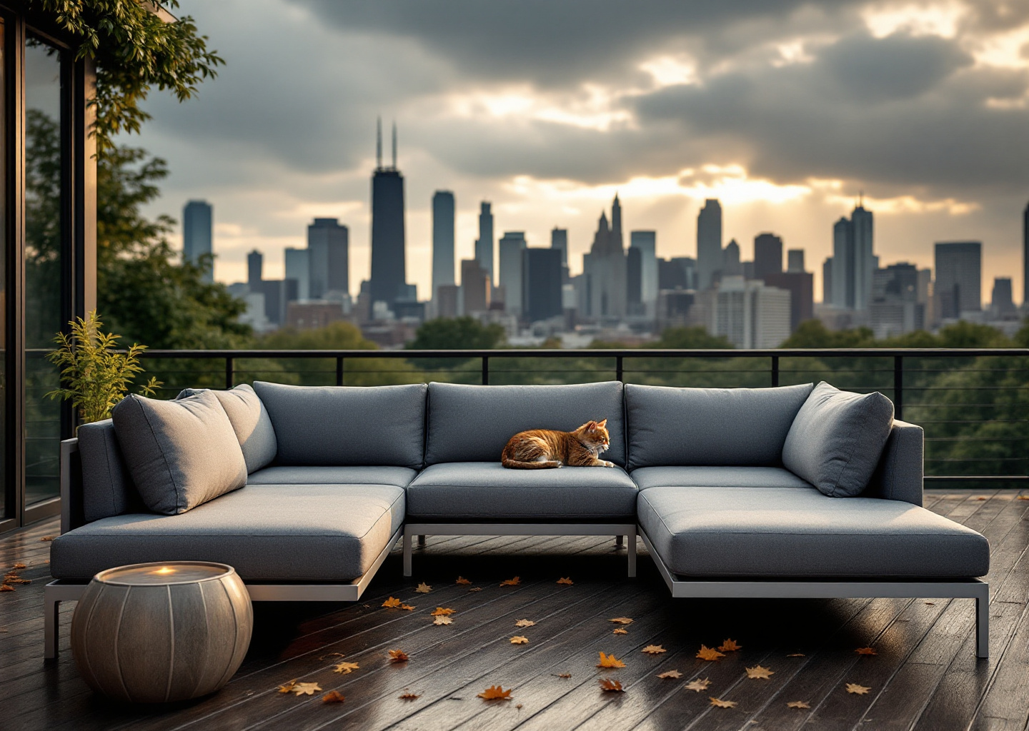 My Cats, Chicago Weather, and 300 Photos Later: Outer Sofa Review